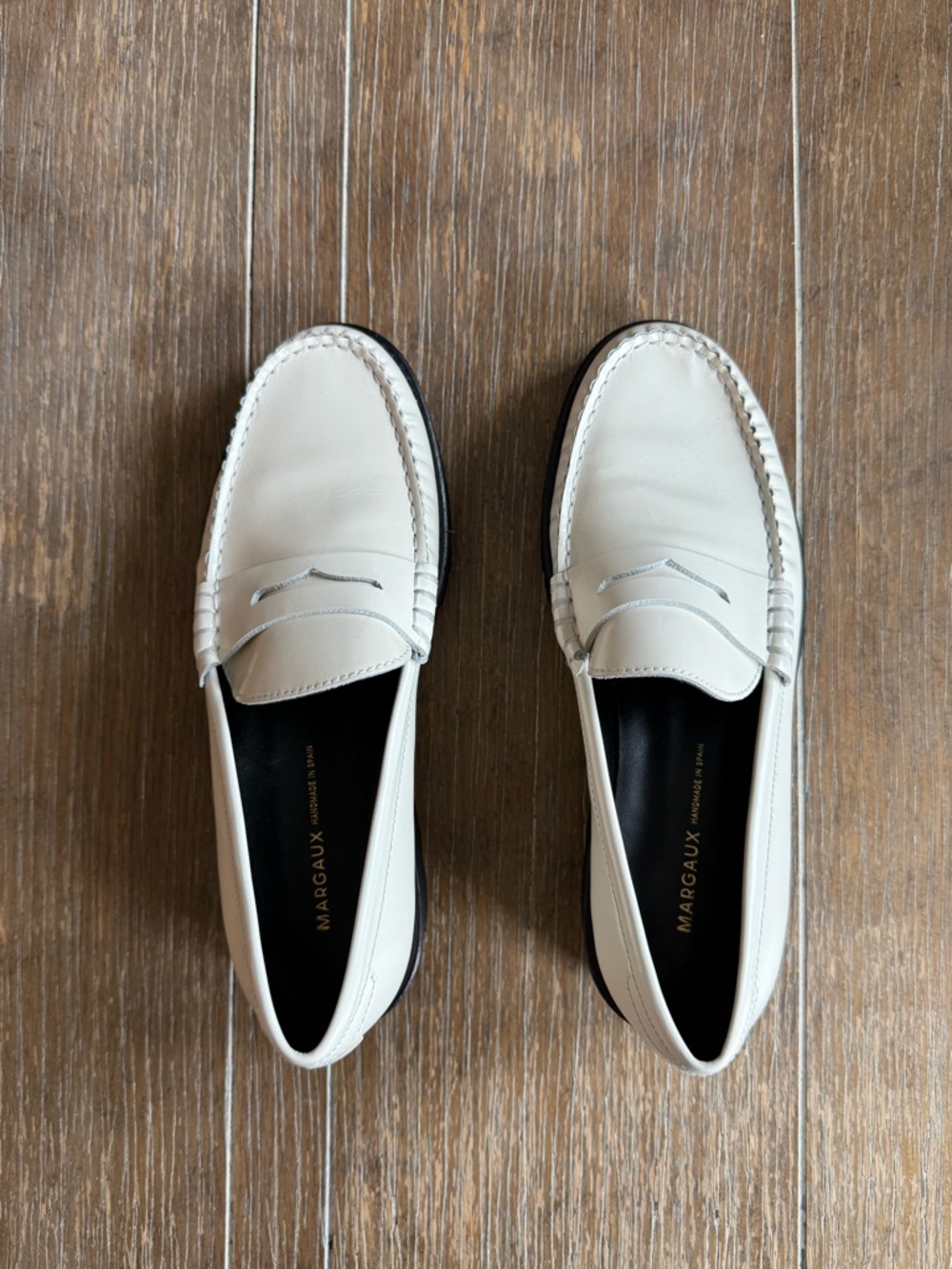 Margaux Louisa Loafer in Cream (NWOT, Size 36.5, handmade in Spain) - Picture 3 of 6